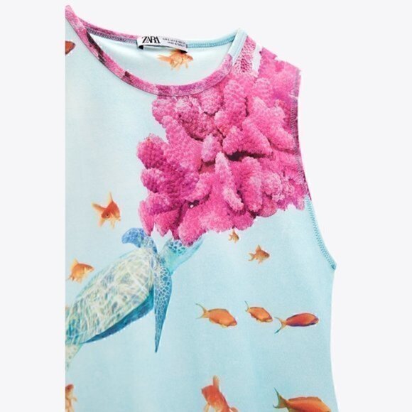 LAST ONE!!! ZARA Printed Bodysuit - Picture 12 of 12